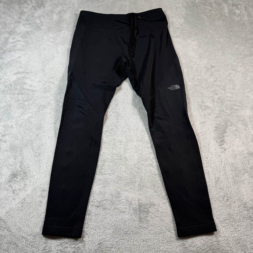 The North Face Leggings Womens Medium Black Fleece Lined Hiking Running NF0A2TII
